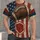Retro American Flag Football Style for Game Day, Tailgating and Casual Weekend Wear All-over Print Unisex T-shirt - 4