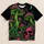 Neon Mushroom Skulls for Alternative Nightlife and Halloween Style Fans All-over Print Unisex T-shirt - 1