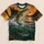 Leaping Bass at Sunset for Lakeside Fishing and Outdoor Adventure Trips All-over Print Unisex T-shirt - 1