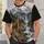 Deer Waterfall Mountain Scenery for Hiking, Camping and Outdoor Adventures All-over Print Unisex T-shirt - 5