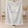Personalized Family Name Blanket – Custom Last Name & Established Year, Floral Peony Keepsake Wedding Gift - 3