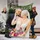 Personalized Wedding Photo Blanket – Custom Couple Photo, Names & Mr & Mrs Family Name, Watercolor Anniversary Gift - 4