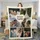 Personalized Photo Collage Blanket – Custom 5 or 7 Pictures, Names & Date, 5 Colors, Couple Anniversary Valentine Gift - 5