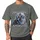 Funny Wolf Shirt, Human by Chance Alpha by Choice Meme Graphic, Vintage Gothic Fantasy Style - 5