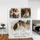 Personalized Three Photo Couple Blanket – Custom Love Story Collage Throw for Her, Romantic Christmas Anniversary Gift - 1