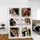 Personalized Wedding Photo Collage Blanket – Custom 6 Picture Couple Throw with Names, 1st Anniversary Gift for Her - 1