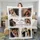 Personalized Wedding Photo Collage Blanket – Custom 6 Picture Couple Throw with Names, 1st Anniversary Gift for Her - 4