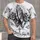 Praying Hands and Rosary for Faithful Daily Wear and Catholic Devotion Gifts for Believers All-over Print Unisex T-shirt - 1