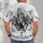 Praying Hands and Rosary for Faithful Daily Wear and Catholic Devotion Gifts for Believers All-over Print Unisex T-shirt - 4