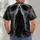 Monochrome Hooded Horror Figure for Halloween Parties and Dark Streetwear Fans All-over Print Unisex T-shirt - 4