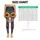 Colorful Wildflower Garden for Spring Outings and Relaxed Bohemian Everyday Style Leggings - 3