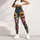 Colorful Wildflower Garden for Spring Outings and Relaxed Bohemian Everyday Style Leggings - 6