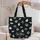 Cute Monster Halloween Treats for Spooky Season Outings and Everyday Gifts for Kids Quilted Tote Bag - 5