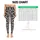 Black And White Leopard Spots For Spring Outfits And Everyday Casual Style For Women Leggings - 3