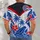 Puerto Rico Flag, Frog and Palm Trees for Caribbean Island Pride and Outdoor Wear All-over Print Unisex T-shirt - 4