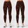 Burgundy Evergreen Pinecone Christmas Holiday Style for Cozy Winter Days Leggings - 1