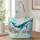 Humpback Whale And Coral Reef Ocean Escape Gift For Beach Lovers And Coastal Travelers Quilted Tote Bag - 1