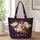 Ghosts and Pumpkins for Halloween Trick-or-Treating, Fall Festivals and Cozy Autumn Days Quilted Tote Bag - 1