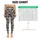 Black And White Floral Spot Motif For Everyday Casual Style And Weekend Wear For Her Leggings - 3