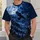 Moonlit Raven And Haunted Manor For Halloween Night And Gothic Autumn Style All-over Print Unisex T-shirt - 6