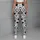 Black And White Abstract Spots For Casual Everyday Style And Weekend Outings Leggings - 5