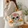 Sugar Skull Marigolds for Day of the Dead Celebrations and Autumn Outings Quilted Tote Bag - 3