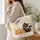 Pastel Ghosts And Black Cats For Spooky Season Parties And Halloween Gift Giving Quilted Tote Bag - 3