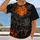 Halloween Haunted Cemetery Moonlit Night Scene for Autumn Parties and Gothic Style Lovers All-over Print Unisex T-shirt - 2