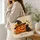 Halloween Pumpkin And Black Cat Autumn Market Treat For Spooky Season Gift Lovers And Friends Quilted Tote Bag - 3