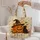 Halloween Pumpkin And Black Cat Autumn Market Treat For Spooky Season Gift Lovers And Friends Quilted Tote Bag - 5