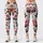 Ivory Rose And Botanical Blooms For Relaxed Weekend Outings And Everyday Style For Women Leggings - 1