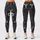 Charcoal Paisley Florals for Everyday Wear and Refined Casual Style Leggings - 1