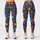 Bright Rainbow Paw Prints For Playful Pet Lovers And Everyday Casual Outings All Year Leggings - 1