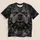 Intimidating Bulldog Portrait for Bold Streetwear Style and Devoted Dog Lovers Everywhere All-over Print Unisex T-shirt - 5