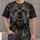 Intimidating Bulldog Portrait for Bold Streetwear Style and Devoted Dog Lovers Everywhere All-over Print Unisex T-shirt - 1