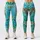 Hawaiian Sea Turtles And Starfish For Tropical Beach Vacation Style Leggings - 1