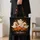 Friendly Halloween Ghosts With Pumpkins for Autumn Classroom Gifting and Teachers Quilted Tote Bag - 4