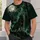 Howling Wolf Under Full Moon for Gothic Nights, Forest Walks, and Dark Nature Lovers All-over Print Unisex T-shirt - 6