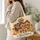 Golden Retriever Friends for Cozy Autumn Walks and Weekend Outings for Dog Lovers Quilted Tote Bag - 3