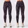 Vintage Purple Paisley Motifs For Bohemian Everyday Style And Casual Wear Leggings - 1