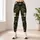 Dark Botanical Blooms for Everyday Outings and Relaxed Weekend Style for Nature Lovers Leggings - 6