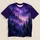 Violet Starlit Forest Scenery for Dreamy Nature Walks and Cozy Everyday Escapes All-over Print Unisex T-shirt - 5