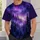 Violet Starlit Forest Scenery for Dreamy Nature Walks and Cozy Everyday Escapes All-over Print Unisex T-shirt - 6