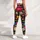 Vibrant Peonies And Garden Blooms For Casual Summer Outings And Everyday Style Leggings - 5