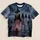 Witches Crossing Moonlit Water for Halloween Night and Autumn Gathering Fans All-over Print Unisex T-shirt - 5