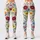 Colorful Wildflower Meadow Blooms for Spring Garden Strolls and Everyday Wear for Women Leggings - 1