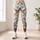 Watercolor Butterfly Garden Blooms for Spring Strolls and Everyday Nature Lovers Leggings - 6