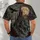 Gothic Castle Moon Raven and Crimson Roses for Dark Romantic Nightwear All-over Print Unisex T-shirt - 4