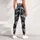 Icy-Eyed Wolf And Moonlit Forest Wilderness Adventure For Nature Lovers Leggings - 5