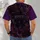 Gothic Rouge Roses and Violet Wings for Midnight Halloween and Dark Romantic Style All-over Print Unisex T-shirt - 4